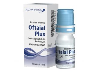 Soluzione oftalmica oftaial plus acido ialuronico 0,4% e taurina 10ml