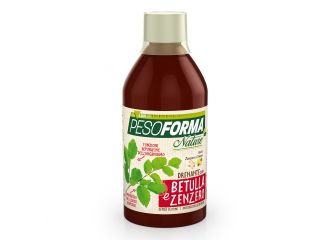 Pesoforma nature drenante betulla e zenzero 500 ml