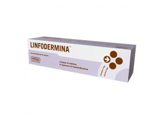 Linfodermina tubo contiene cumarina,meliloto,liposomi in fosfatidilcolina per flebologia e linfologia