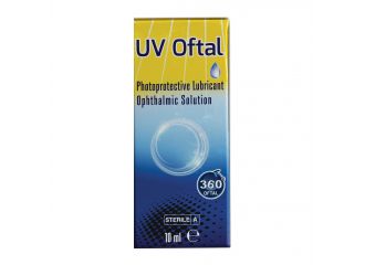 Uv oftal soluzione oftalmica lubrificante fotoprotettiva 10 ml