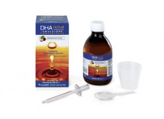 Dha richoil sciroppo al 25% di dha di origine algale gusto mandorla 30 ml