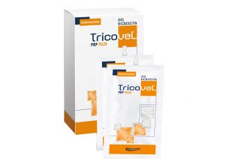 Tricovel prp plus gel ricrescita capelli 2 bustine 15 ml