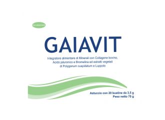 Gaiavit 20 bustine 3,5 g