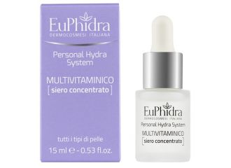 Euphidra personal hydra system multivit siero concentrato 15 ml