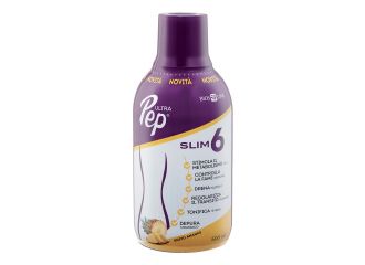 Ultra pep slim 6 ananas 500 ml con edulcorante