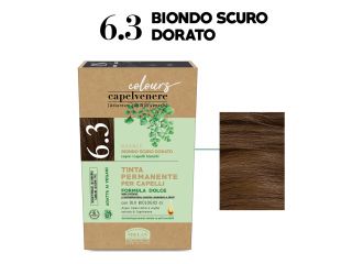 Capelvenere colours tinta capelli 6,3n biondo scuro dorato