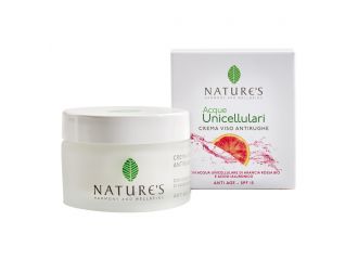 Nature's acque unicellulari crema viso antirughe spf15 50 ml