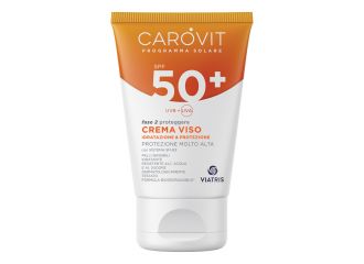 Carovit programma solare crema viso spf50+ 50 ml