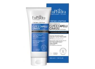 Euphidra crema lenitiva cuoio capelluto grassi 200 ml