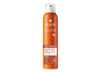 Rilastil sun system trasparent spray spf50+ 200 ml