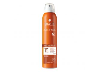 Rilastil sun system transparent spray spf15 200 ml