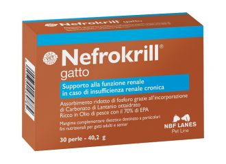 Nefrokrill gatto 30 perle