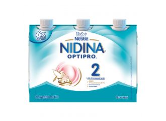 Nidina optipro 2 liquido 6 pezzi da 500 ml