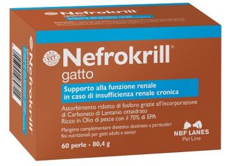 Nefrokrill gatto 60 perle