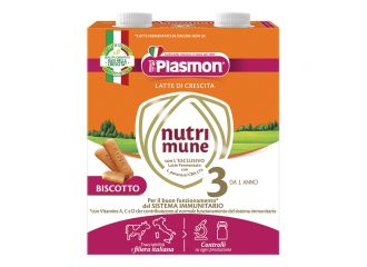 Plasmon nutrimune stage 3 biscotto liquido 2 x 500 ml