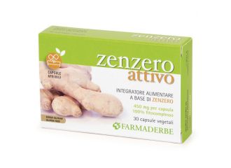 Zenzero attivo 30 capsule vegetali