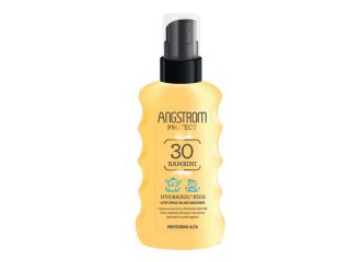 Angstrom protect hydraxol kids latte spray solare protezione 30 175 ml