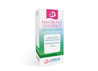 Crataegus oxycantha getti macerato glicerico 60 ml