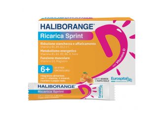 Haliborange ricarica sprint 20 stick pack 2 g