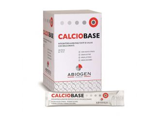 Calciobase 30 stick da 10 ml senza zuccheri aggiunti senza glutine e senza lattosio