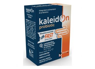 Kaleidon probiotic fast bianco naturale 10 buste orosolubili