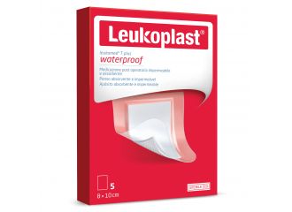 Medicazione post-operatoria leukomed t plus trasparente impermeabile 8 x 10 cm