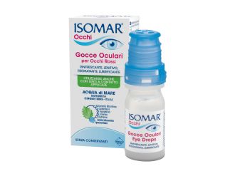 Isomar occhi gocce oculari all'acido ialuronico 0,20% 10 ml senza conservanti