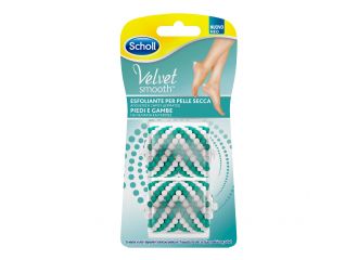 Scholl velvet refill spazzola esfoliante