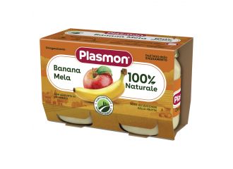 Plasmon omogeneizzato banana/mela 2 x 104 g