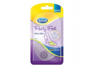 Plantare con cuscinetto party feet gel activ ultra slim 1 paio