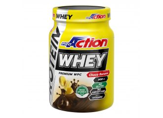 Proaction whey choco banana 900 g