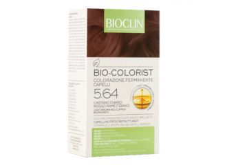 Bioclin bio colorist 5,64 castano chiaro rosso rame tiziano