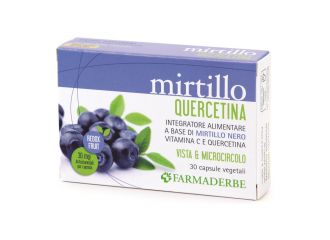 Mirtillo quercetina 30 capsule