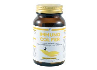 Immuno col fer colostro di capra 60 capsule vegetali