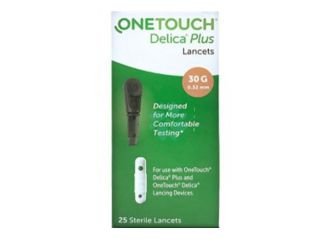 Lancette pungidito onetouch delica plus 25 pezzi