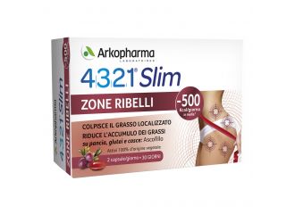 4321 slim zone ribelli 60 capsule