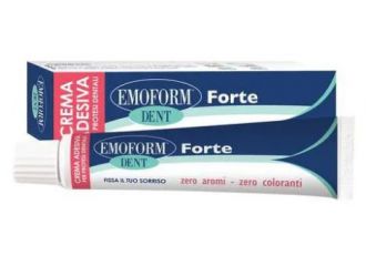 Crema adesiva emoform dent forte per protesi dentali 70 g