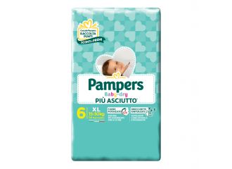 Pampers baby dry dwct xl 14 pezzi