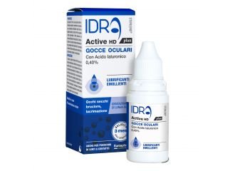 Gocce oculari sterilens idra active hd plus 10 ml con acido ialuronico 0,40%