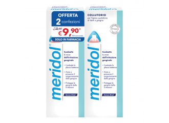 Meridol collutorio bipacco 2 x 400 ml