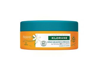 Klorane crema sublimatrice doposole viso e corpo tamanu e monoi 200 ml