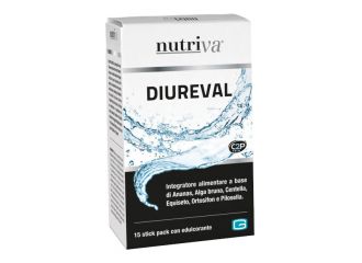 Nutriva diureval 15 stick pack da 10 ml