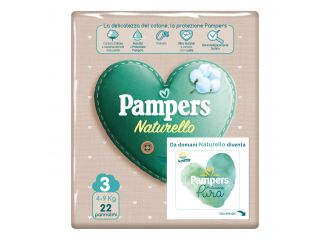 Pampers natur midi cp 22 pezzi