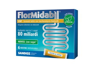 Flormidabil stop 6 bustine con stevia