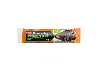 Crunchy proteinbar dark rock chocolate barretta 40 g