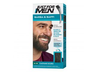 Just for men barba & baffi m45 castano scuro 51 g