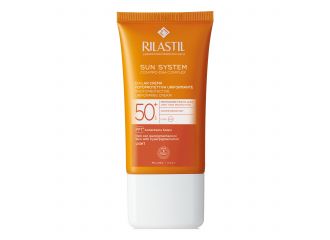 Rilastil sun system d-clar spf 50+ crema light 40 ml