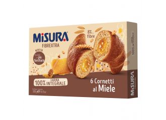 Misura cornetti fibre extra miele 6 pezzi