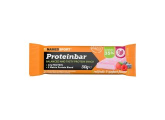 Proteinbar red fruits & yoghurt barretta 50 g