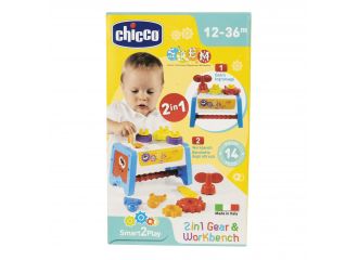 Chicco gioco s2p 2 in 1 gear&toolbox